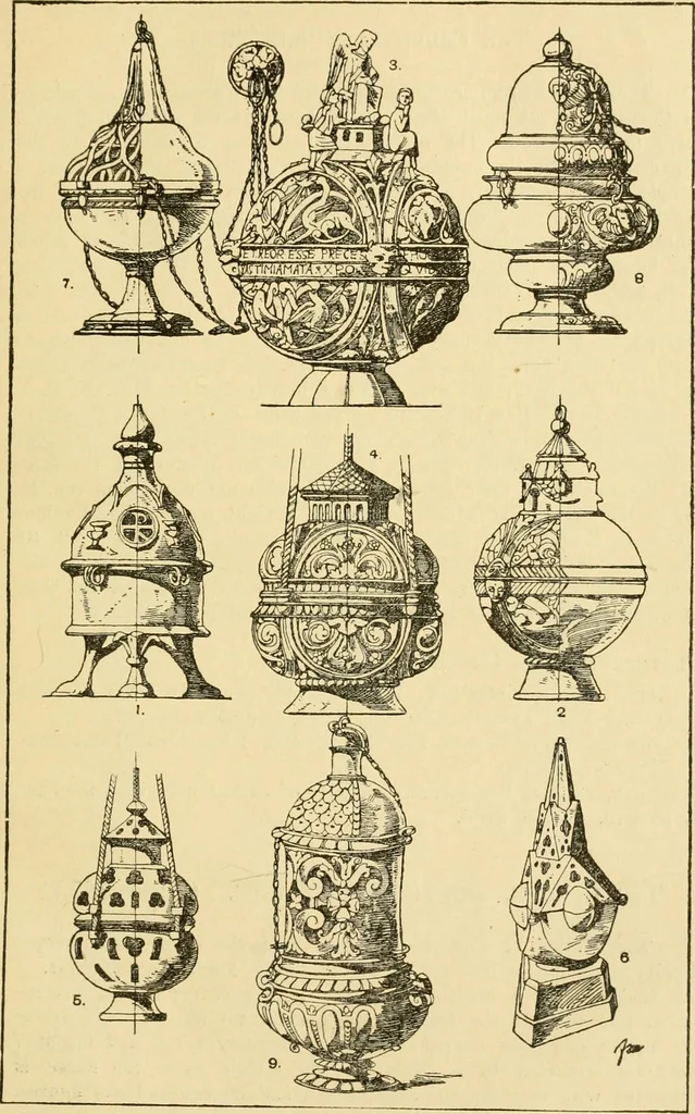 An illustration from Handbook of ornament; a grammar of art, industrial and architectural designing in all its branches, for practical as well as theoretical use, 1900, leaf 397