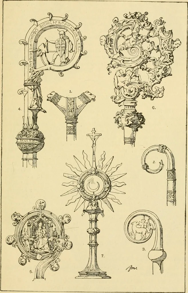 An illustration from Handbook of ornament; a grammar of art, industrial and architectural designing in all its branches, for practical as well as theoretical use, 1900, leaf 401