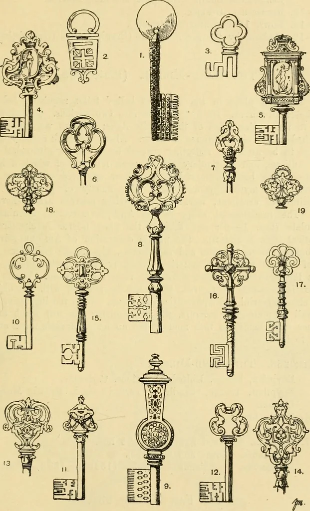 An illustration from Handbook of ornament; a grammar of art, industrial and architectural designing in all its branches, for practical as well as theoretical use, 1900, leaf 425