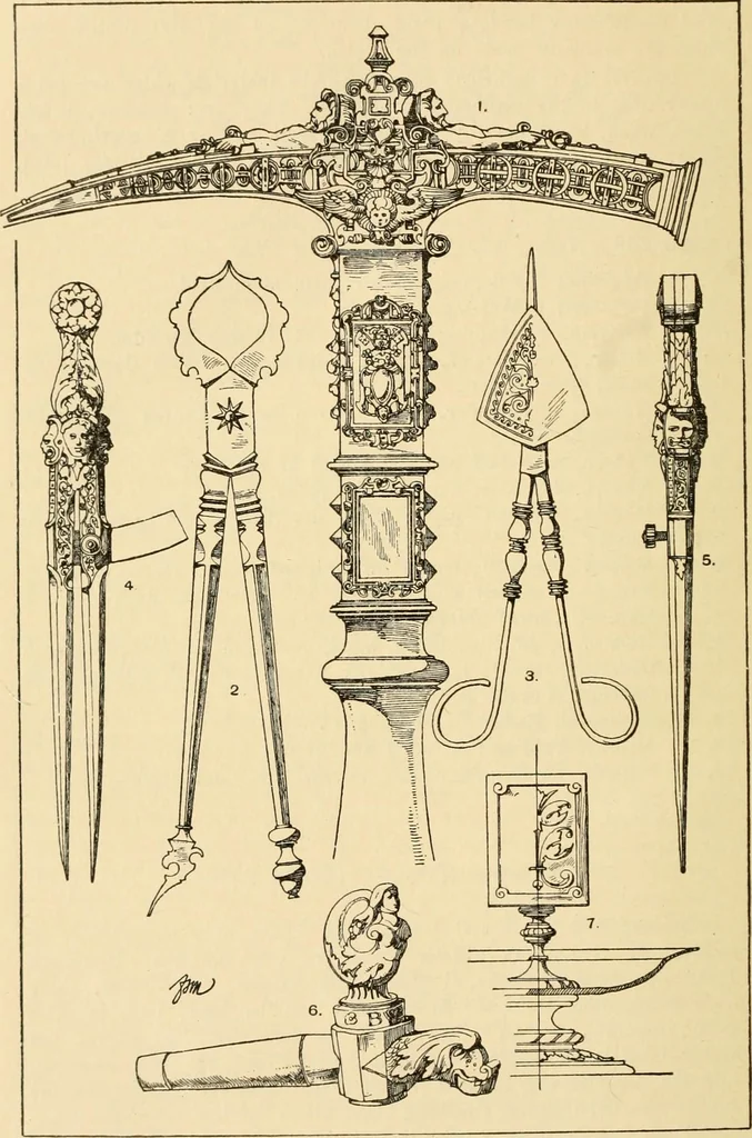 An illustration from Handbook of ornament; a grammar of art, industrial and architectural designing in all its branches, for practical as well as theoretical use, 1900, leaf 432