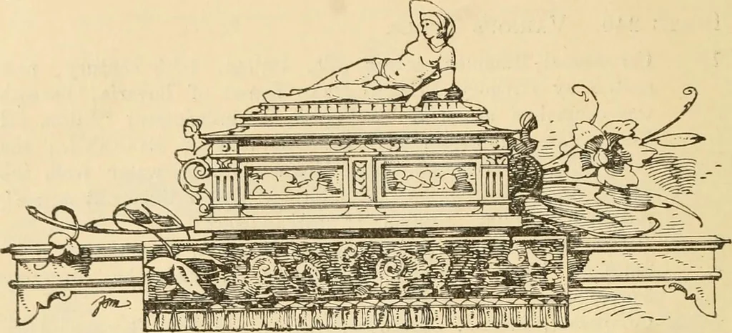 An illustration from Handbook of ornament; a grammar of art, industrial and architectural designing in all its branches, for practical as well as theoretical use, 1900, leaf 434
