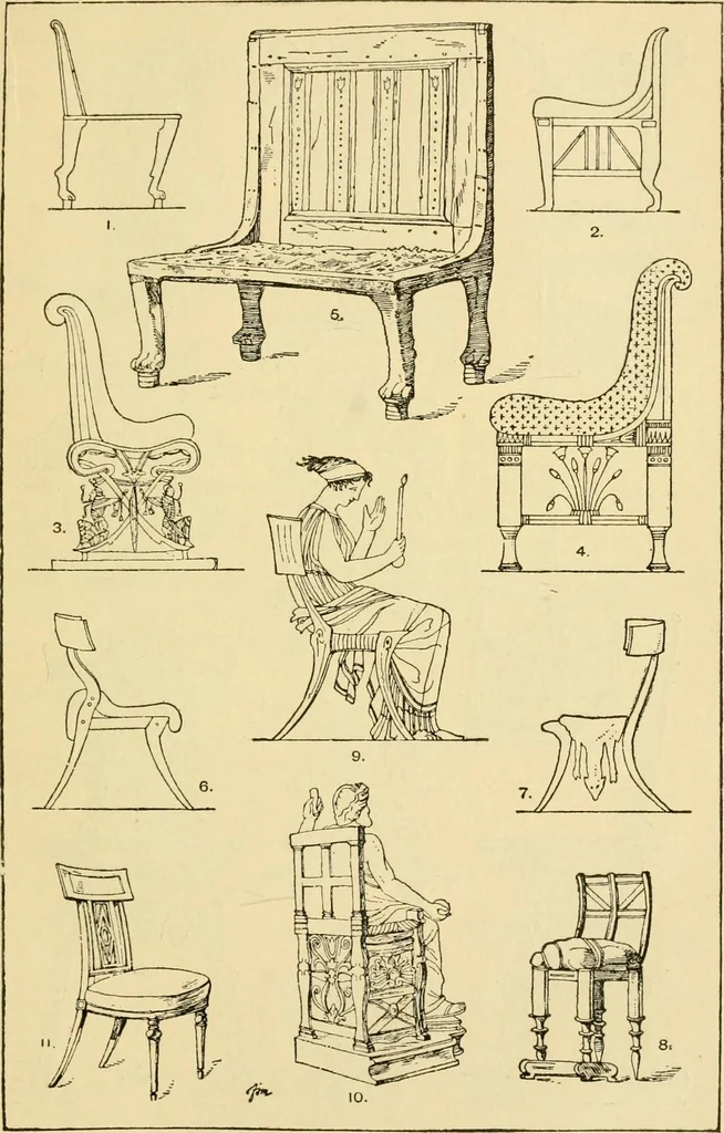 An illustration from Handbook of ornament; a grammar of art, industrial and architectural designing in all its branches, for practical as well as theoretical use, 1900, leaf 437