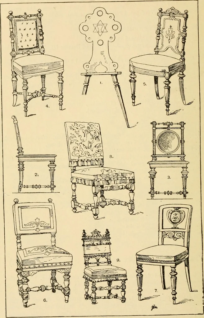 An illustration from Handbook of ornament; a grammar of art, industrial and architectural designing in all its branches, for practical as well as theoretical use, 1900, leaf 440