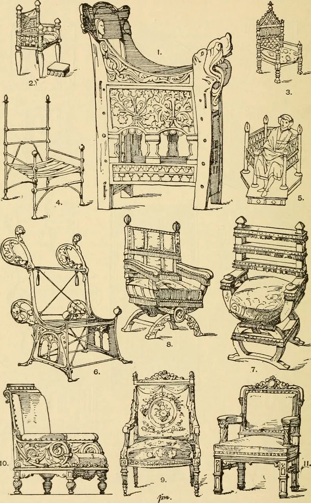 An illustration from Handbook of ornament; a grammar of art, industrial and architectural designing in all its branches, for practical as well as theoretical use, 1900, leaf 444
