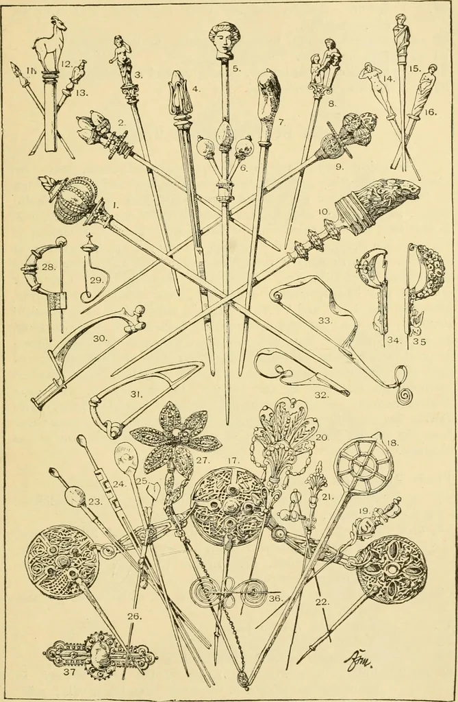 An illustration from Handbook of ornament; a grammar of art, industrial and architectural designing in all its branches, for practical as well as theoretical use, 1900, leaf 495