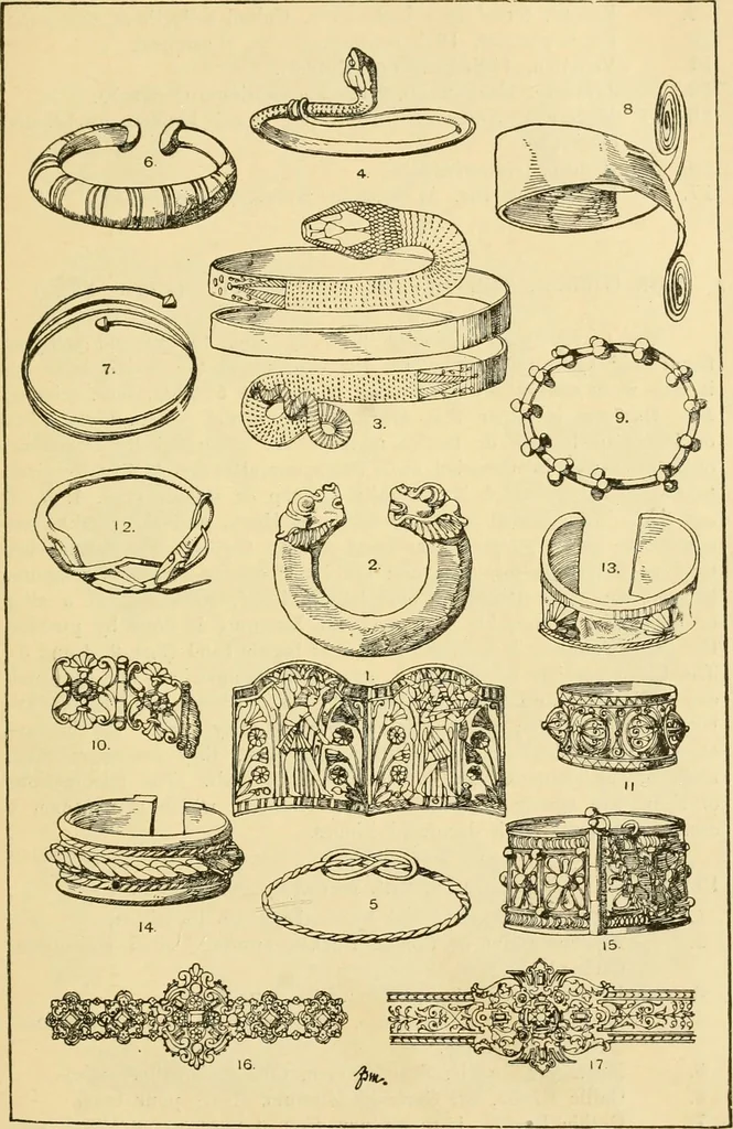An illustration from Handbook of ornament; a grammar of art, industrial and architectural designing in all its branches, for practical as well as theoretical use, 1900, leaf 505