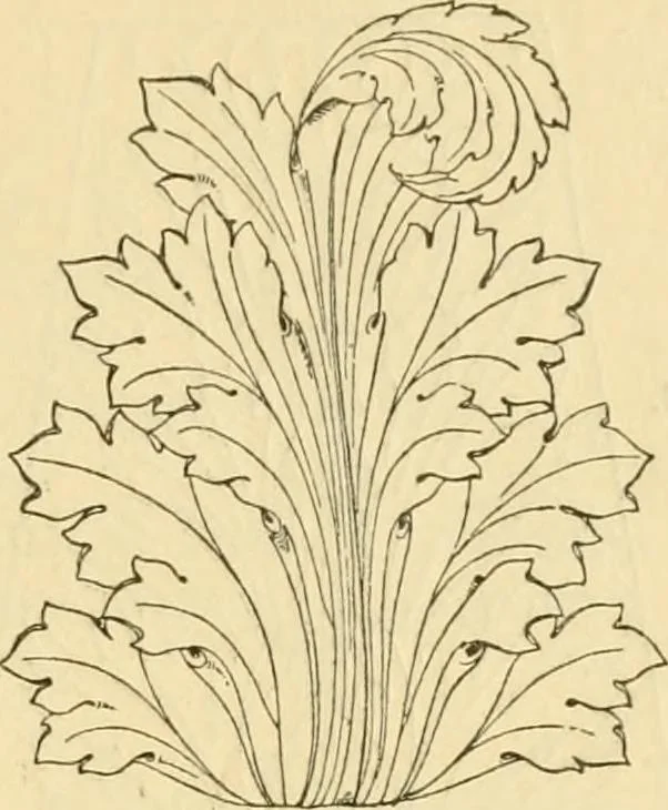 An illustration from Handbook of ornament; a grammar of art, industrial and architectural designing in all its branches, for practical as well as theoretical use, 1900, leaf 51