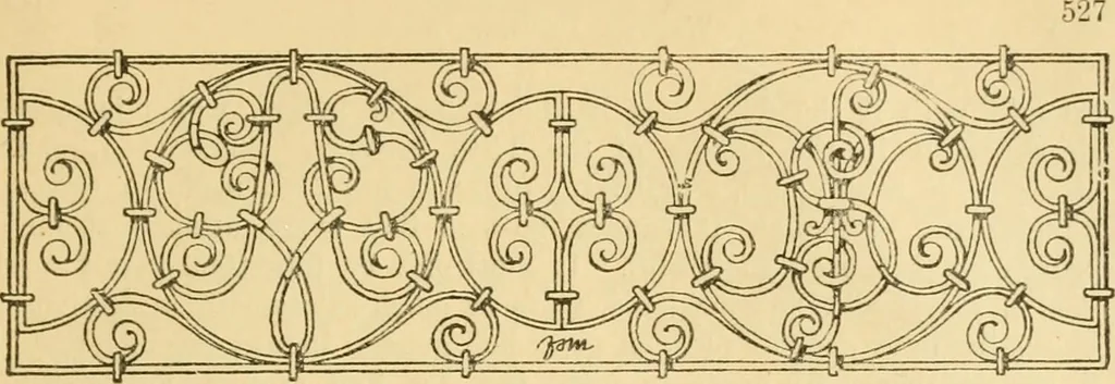 An illustration from Handbook of ornament; a grammar of art, industrial and architectural designing in all its branches, for practical as well as theoretical use, 1900, leaf 541