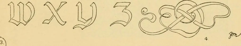 An illustration from Handbook of ornament; a grammar of art, industrial and architectural designing in all its branches, for practical as well as theoretical use, 1900, leaf 551