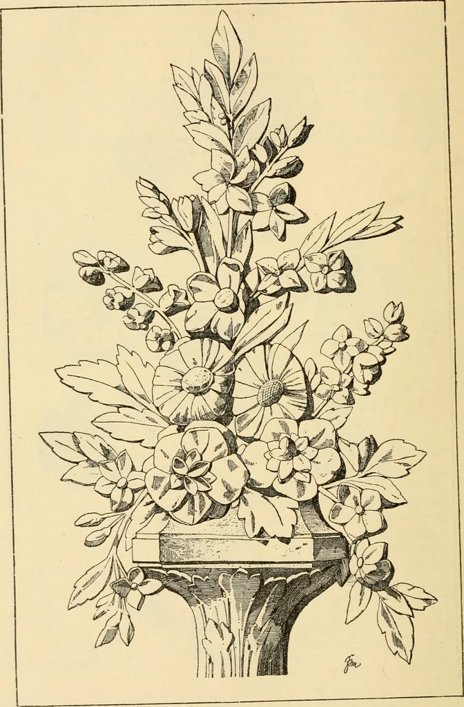 An illustration from Handbook of ornament; a grammar of art, industrial and architectural designing in all its branches, for practical as well as theoretical use, 1900, leaf 72