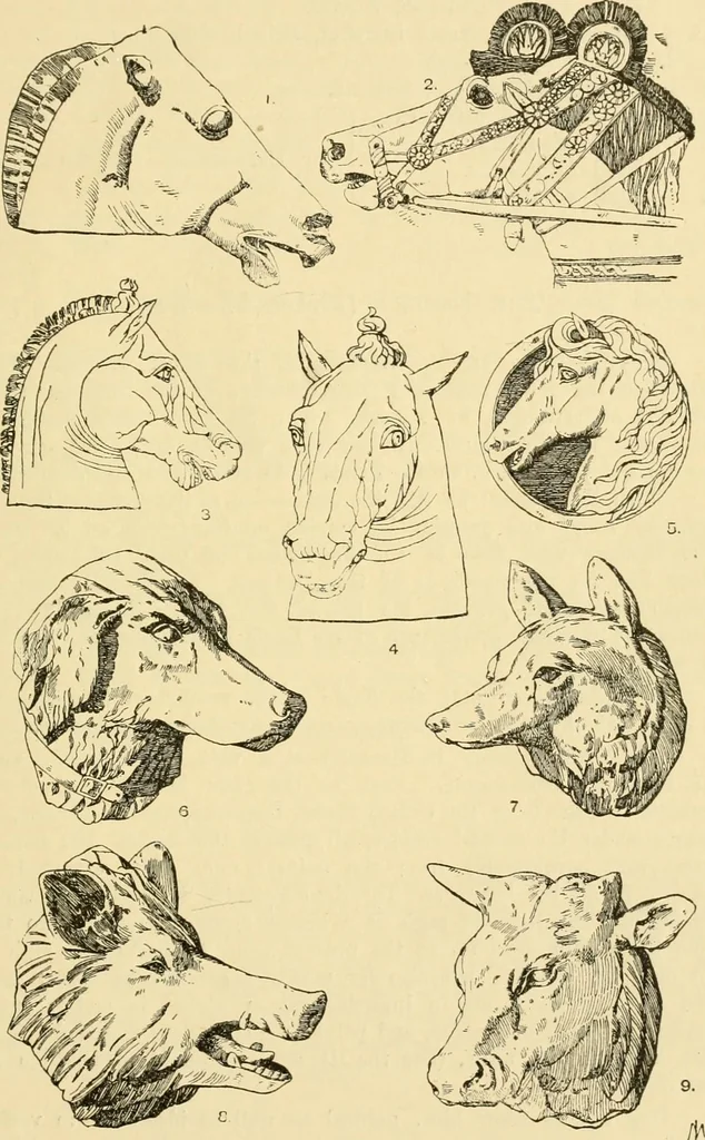 An illustration from Handbook of ornament; a grammar of art, industrial and architectural designing in all its branches, for practical as well as theoretical use, 1900, leaf 93