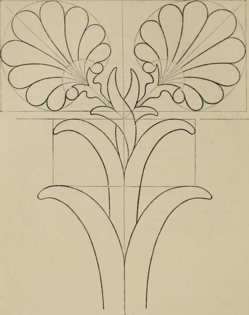 An illustration from A handbook of pictorial art, 1875, leaf 172