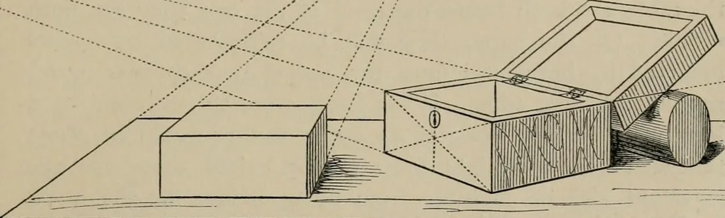 An illustration from A handbook of pictorial art, 1875, leaf 375
