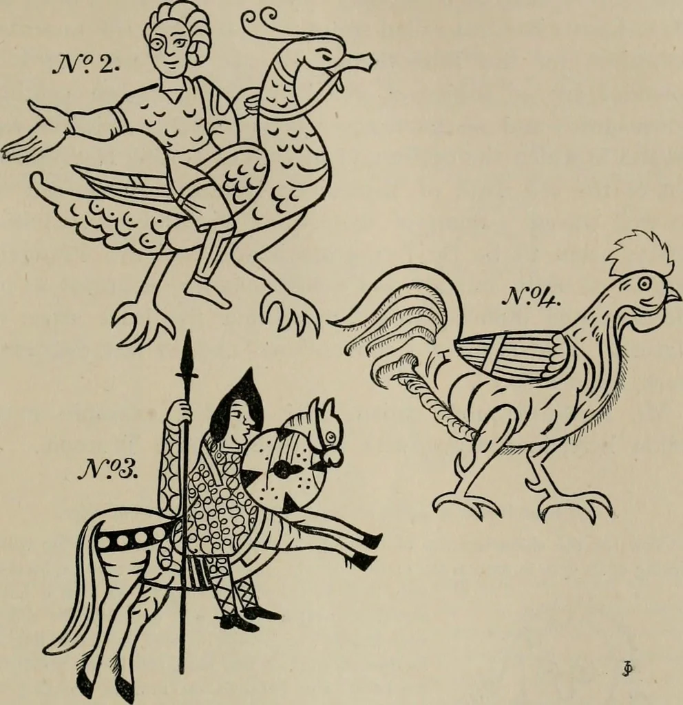 An illustration from A handbook of pictorial art, 1875, leaf 69