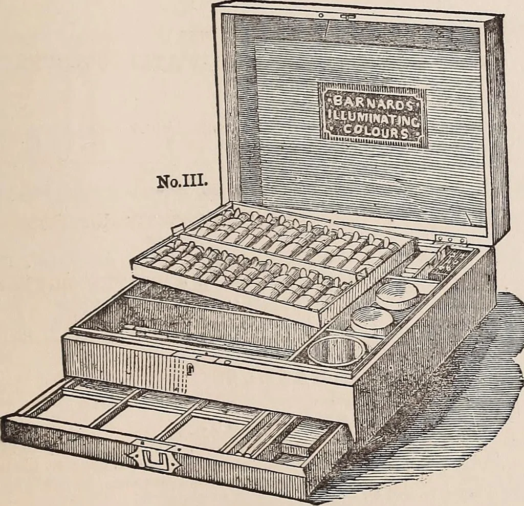 An illustration from The handbook of point lace : with illustrations and descriptions of thirty-four different stitches and a series of designs, 1870, leaf 54