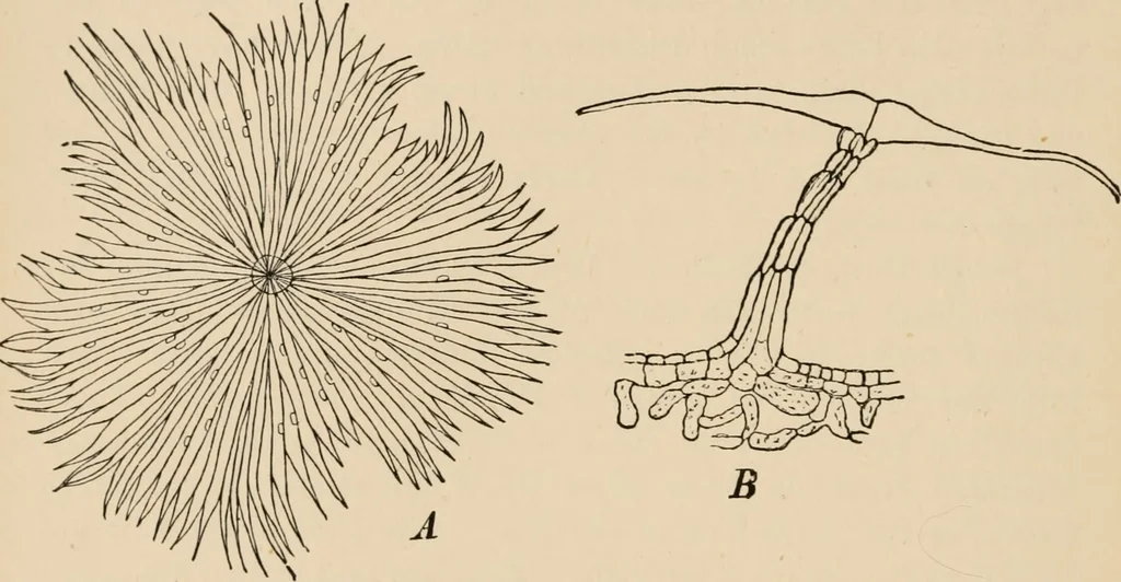 An illustration from Handbook of practical botany for the botanical laboratory and private student, 1908, leaf 131