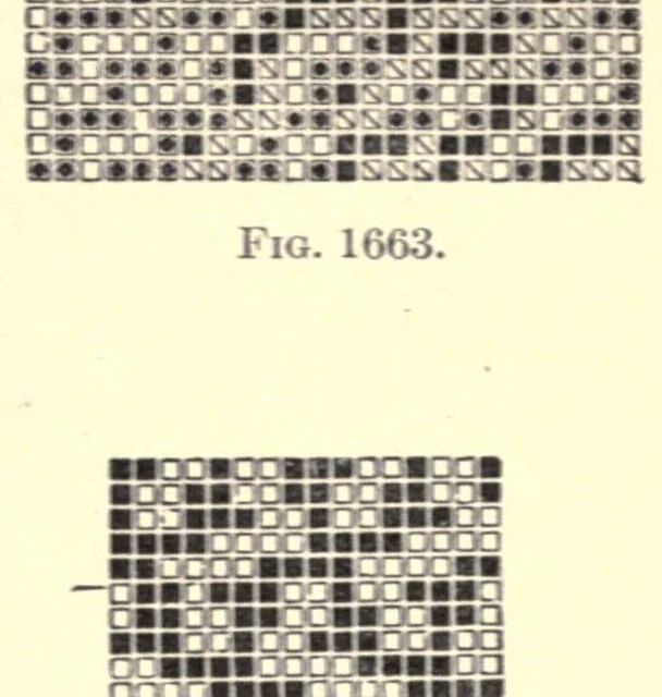 An illustration from A handbook of weaves, 1915, leaf 355