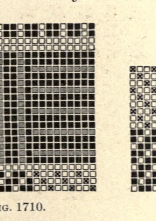 An illustration from A handbook of weaves, 1915, leaf 373