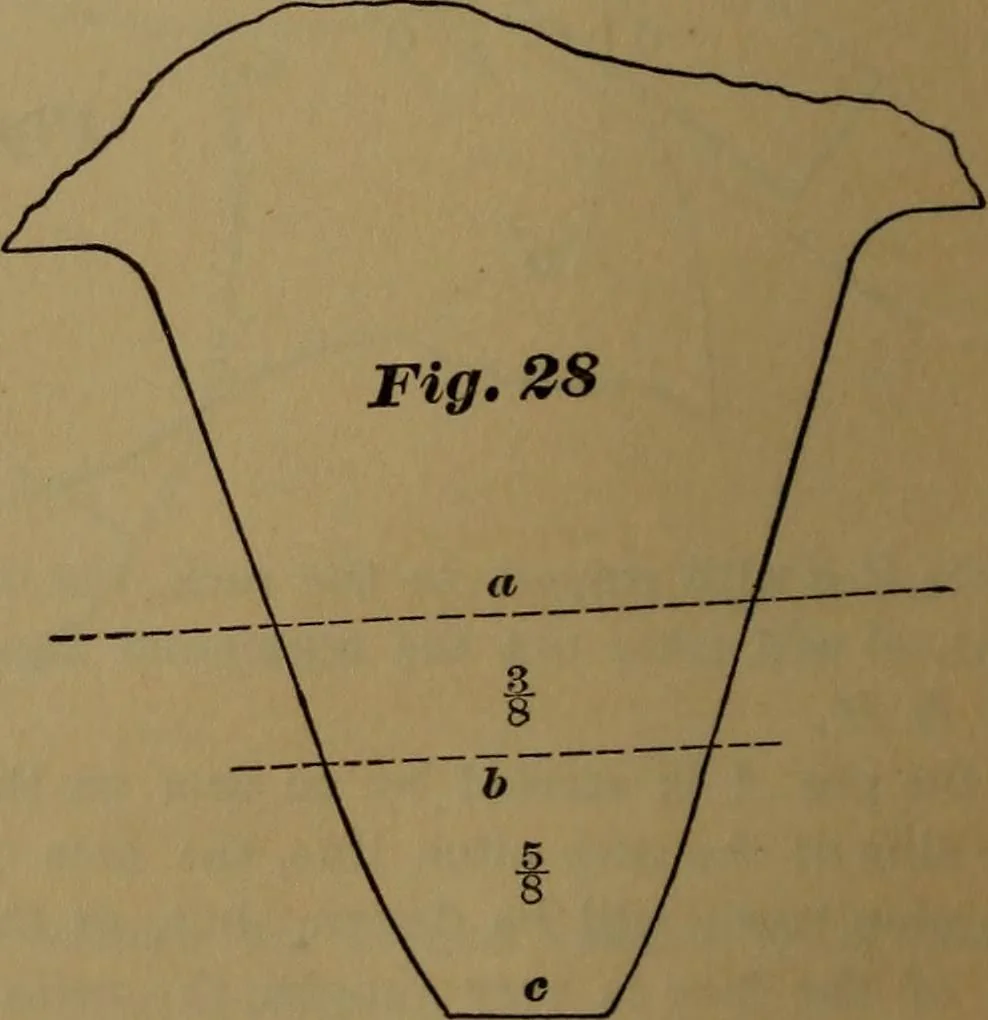 An illustration from A handbook on the teeth of gears, their curves, properties, and practical construction, 1887, leaf 54