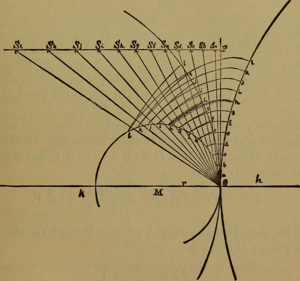 An illustration from A handbook on the teeth of gears, their curves, properties, and practical construction, 1887, leaf 63
