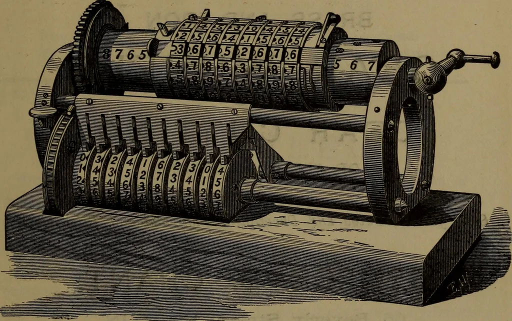 An illustration from A handbook on the teeth of gears, their curves, properties and practical construction, 1885, leaf 35