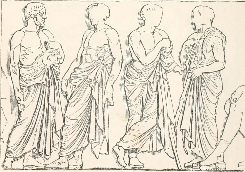An illustration from Handbook to the antiquities in the British Museum : being a description of the remains of Greek, Assyrian, Egyptian and Etruscan art preserved there, with numerous illustrations, 1851, leaf 100