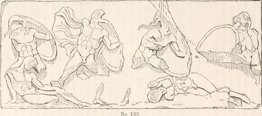 An illustration from Handbook to the antiquities in the British Museum : being a description of the remains of Greek, Assyrian, Egyptian and Etruscan art preserved there, with numerous illustrations, 1851, leaf 115