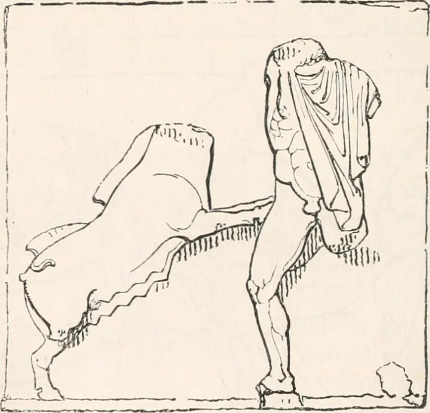 An illustration from Handbook to the antiquities in the British Museum : being a description of the remains of Greek, Assyrian, Egyptian and Etruscan art preserved there, with numerous illustrations, 1851, leaf 126