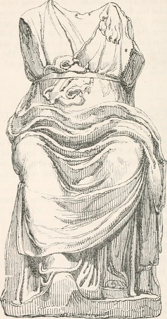 An illustration from Handbook to the antiquities in the British Museum : being a description of the remains of Greek, Assyrian, Egyptian and Etruscan art preserved there, with numerous illustrations, 1851, leaf 132