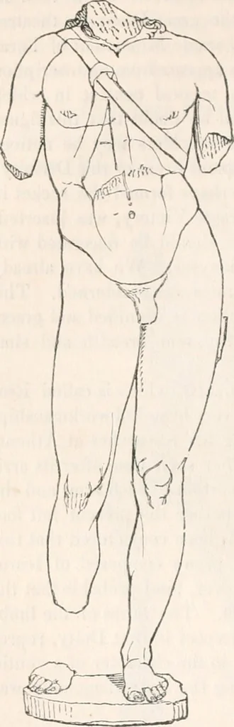 An illustration from Handbook to the antiquities in the British Museum : being a description of the remains of Greek, Assyrian, Egyptian and Etruscan art preserved there, with numerous illustrations, 1851, leaf 134