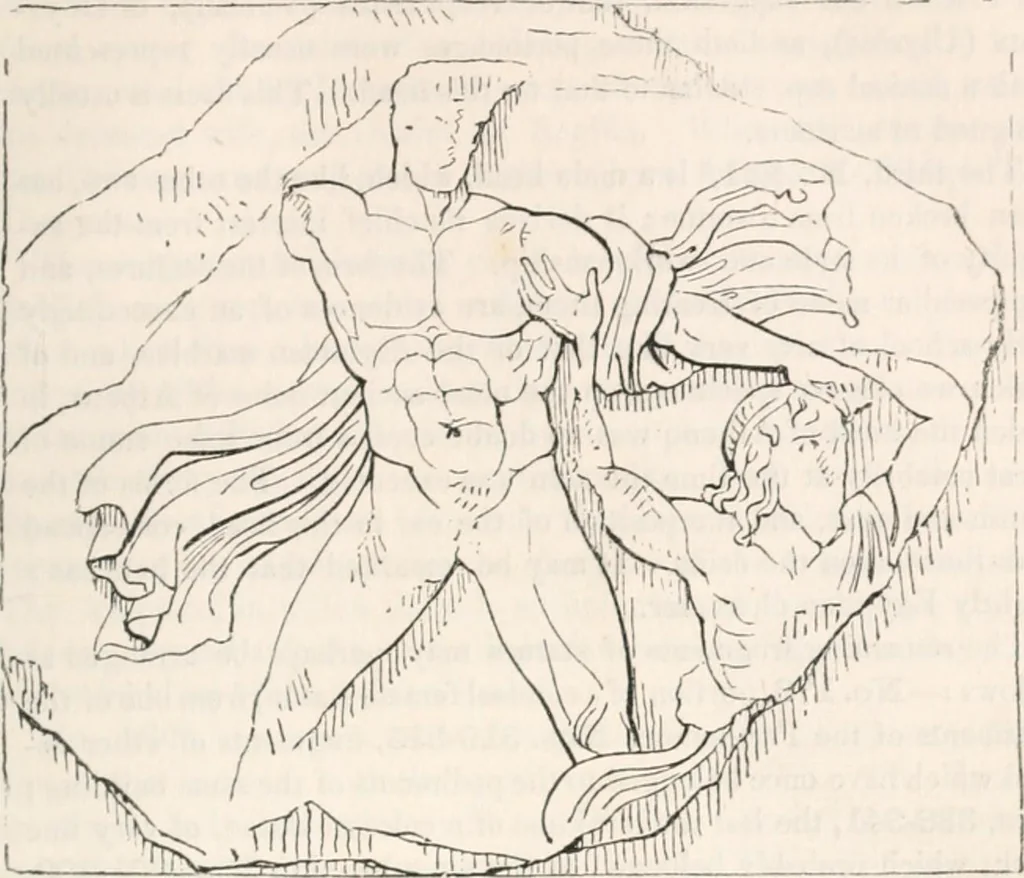 An illustration from Handbook to the antiquities in the British Museum : being a description of the remains of Greek, Assyrian, Egyptian and Etruscan art preserved there, with numerous illustrations, 1851, leaf 137