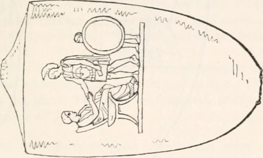 An illustration from Handbook to the antiquities in the British Museum : being a description of the remains of Greek, Assyrian, Egyptian and Etruscan art preserved there, with numerous illustrations, 1851, leaf 149