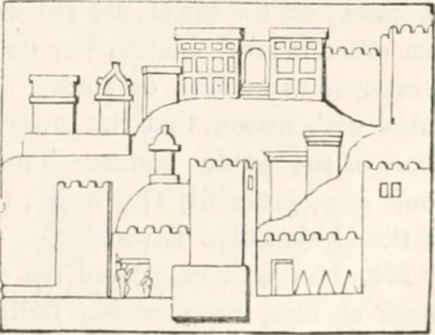 An illustration from Handbook to the antiquities in the British Museum : being a description of the remains of Greek, Assyrian, Egyptian and Etruscan art preserved there, with numerous illustrations, 1851, leaf 175