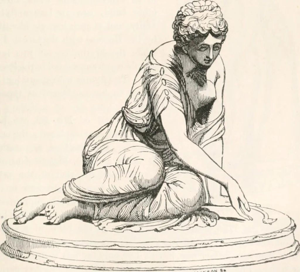 An illustration from Handbook to the antiquities in the British Museum : being a description of the remains of Greek, Assyrian, Egyptian and Etruscan art preserved there, with numerous illustrations, 1851, leaf 187