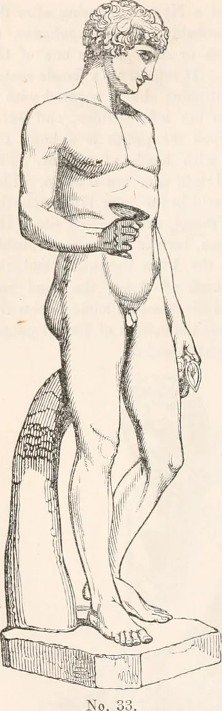 An illustration from Handbook to the antiquities in the British Museum : being a description of the remains of Greek, Assyrian, Egyptian and Etruscan art preserved there, with numerous illustrations, 1851, leaf 188