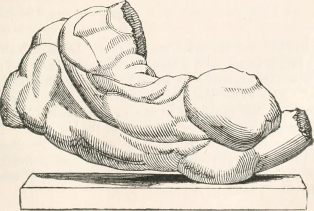 An illustration from Handbook to the antiquities in the British Museum : being a description of the remains of Greek, Assyrian, Egyptian and Etruscan art preserved there, with numerous illustrations, 1851, leaf 191
