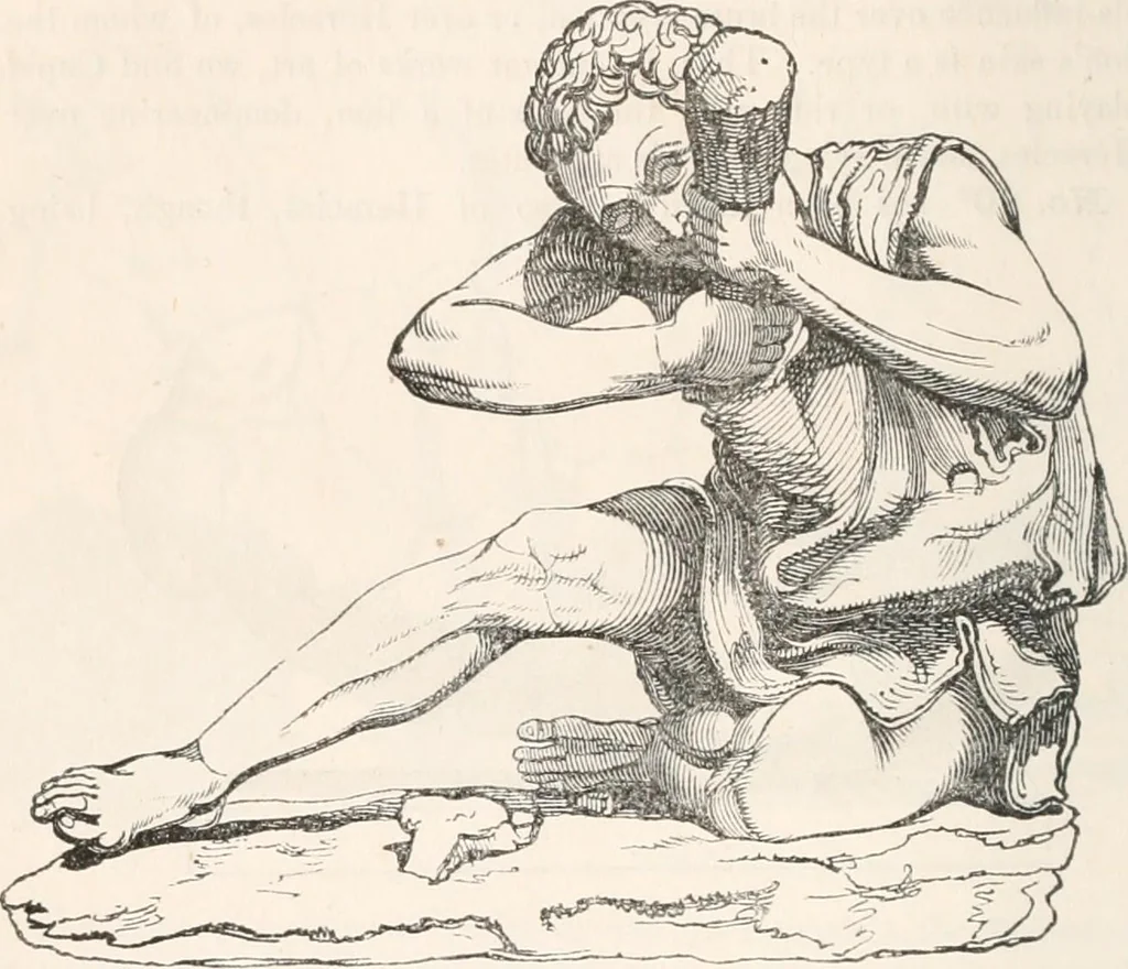 An illustration from Handbook to the antiquities in the British Museum : being a description of the remains of Greek, Assyrian, Egyptian and Etruscan art preserved there, with numerous illustrations, 1851, leaf 192