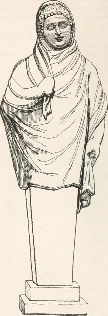 An illustration from Handbook to the antiquities in the British Museum : being a description of the remains of Greek, Assyrian, Egyptian and Etruscan art preserved there, with numerous illustrations, 1851, leaf 194