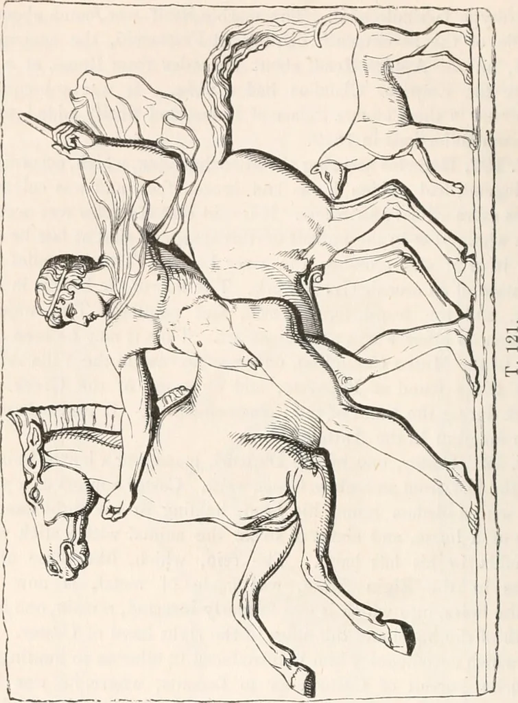An illustration from Handbook to the antiquities in the British Museum : being a description of the remains of Greek, Assyrian, Egyptian and Etruscan art preserved there, with numerous illustrations, 1851, leaf 200