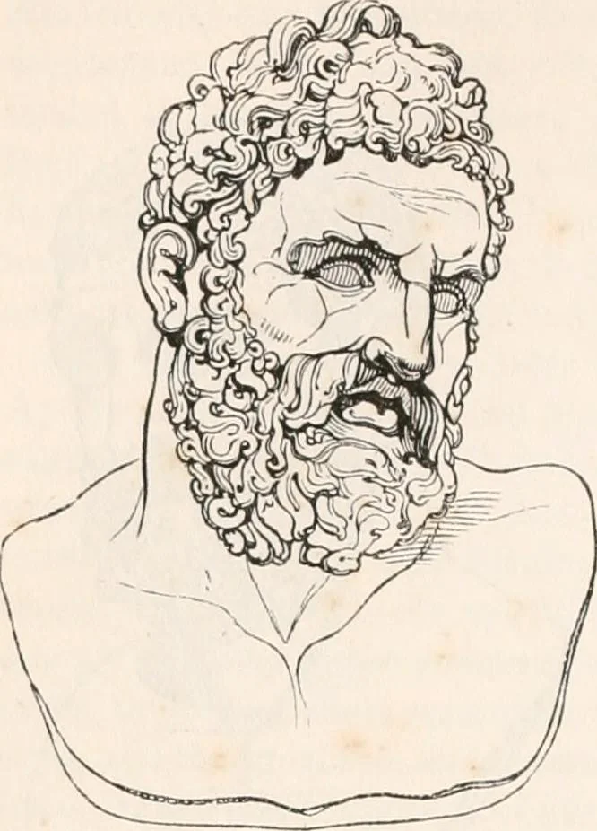 An illustration from Handbook to the antiquities in the British Museum : being a description of the remains of Greek, Assyrian, Egyptian and Etruscan art preserved there, with numerous illustrations, 1851, leaf 210