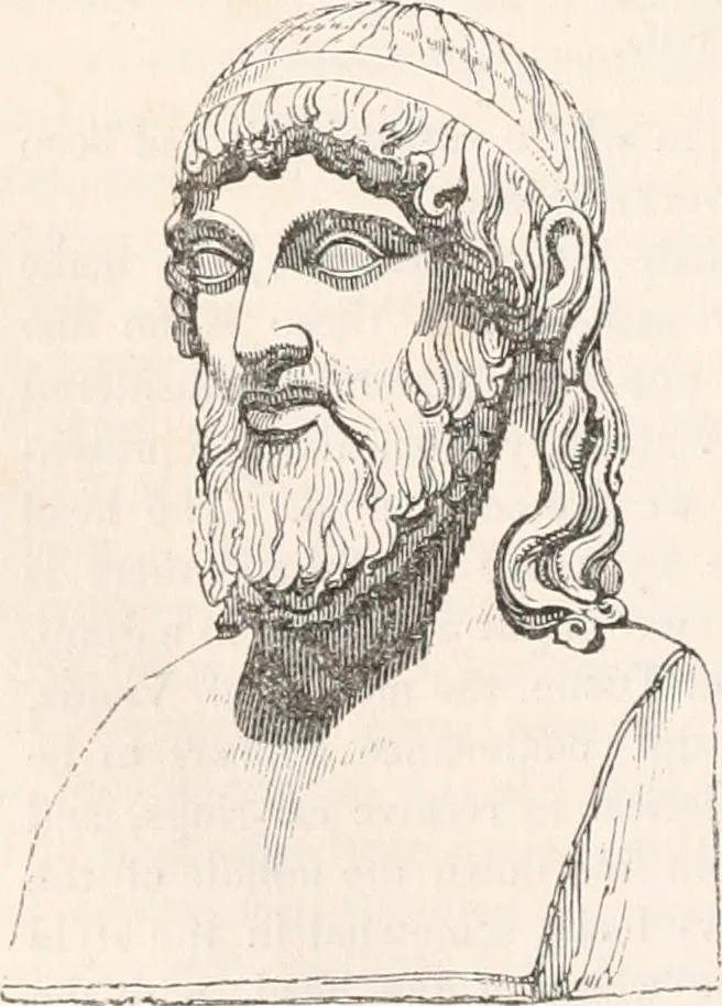 An illustration from Handbook to the antiquities in the British Museum : being a description of the remains of Greek, Assyrian, Egyptian and Etruscan art preserved there, with numerous illustrations, 1851, leaf 212