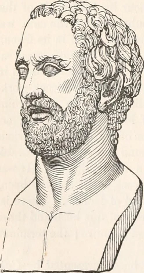An illustration from Handbook to the antiquities in the British Museum : being a description of the remains of Greek, Assyrian, Egyptian and Etruscan art preserved there, with numerous illustrations, 1851, leaf 220