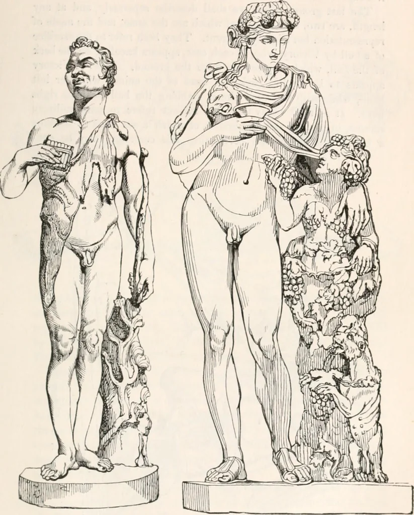 An illustration from Handbook to the antiquities in the British Museum : being a description of the remains of Greek, Assyrian, Egyptian and Etruscan art preserved there, with numerous illustrations, 1851, leaf 231