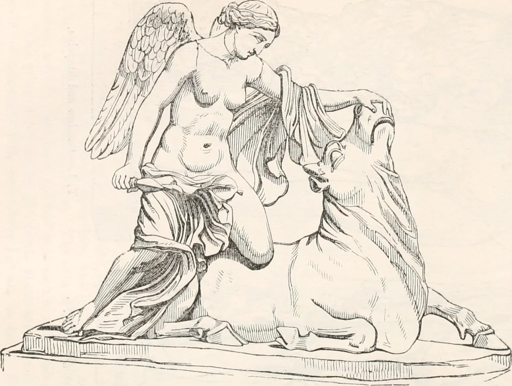 An illustration from Handbook to the antiquities in the British Museum : being a description of the remains of Greek, Assyrian, Egyptian and Etruscan art preserved there, with numerous illustrations, 1851, leaf 232