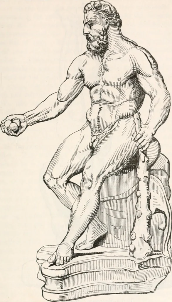 An illustration from Handbook to the antiquities in the British Museum : being a description of the remains of Greek, Assyrian, Egyptian and Etruscan art preserved there, with numerous illustrations, 1851, leaf 241