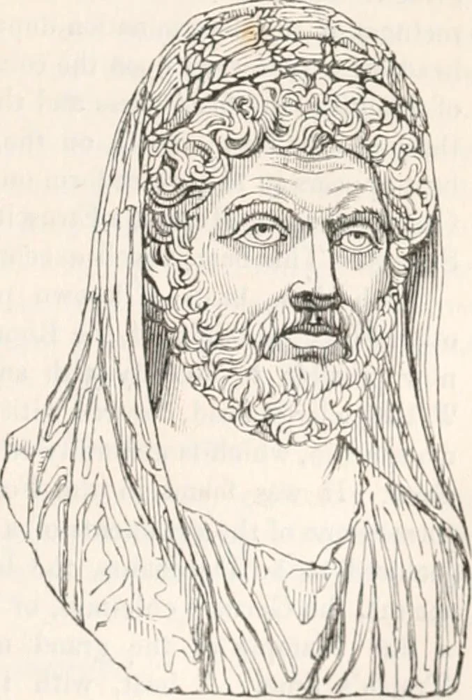 An illustration from Handbook to the antiquities in the British Museum : being a description of the remains of Greek, Assyrian, Egyptian and Etruscan art preserved there, with numerous illustrations, 1851, leaf 249