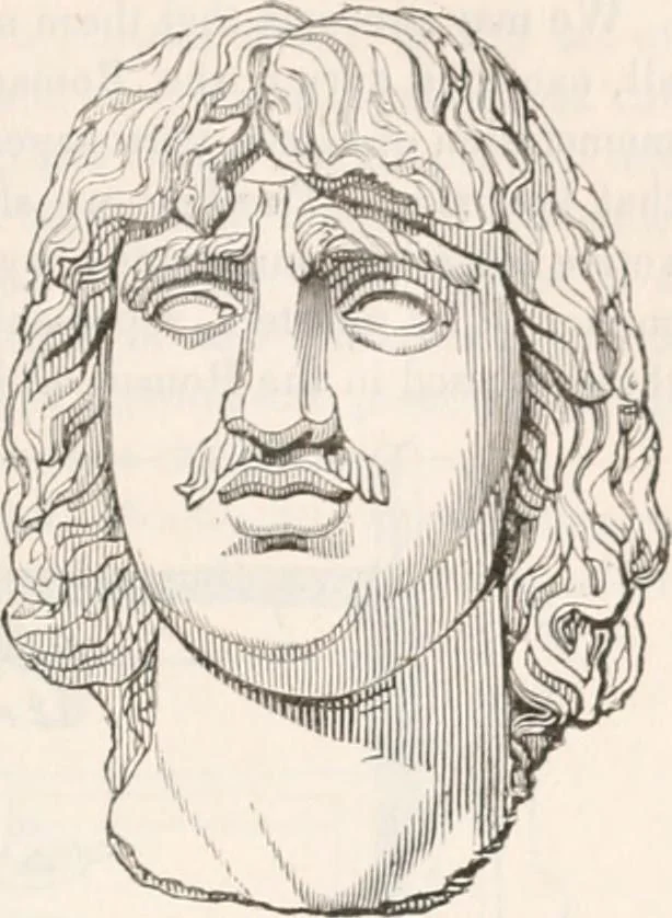 An illustration from Handbook to the antiquities in the British Museum : being a description of the remains of Greek, Assyrian, Egyptian and Etruscan art preserved there, with numerous illustrations, 1851, leaf 251