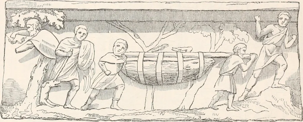 An illustration from Handbook to the antiquities in the British Museum : being a description of the remains of Greek, Assyrian, Egyptian and Etruscan art preserved there, with numerous illustrations, 1851, leaf 260