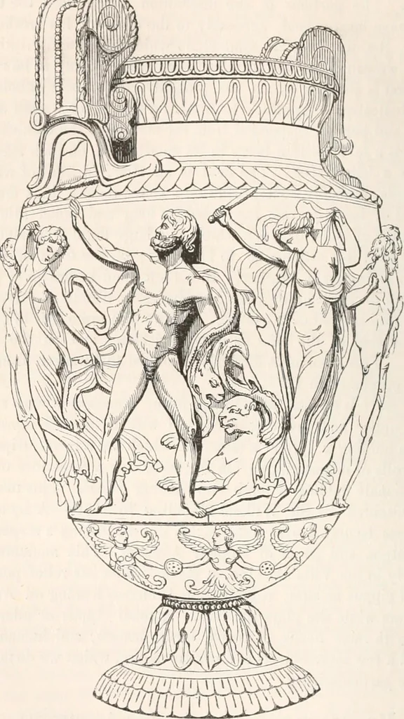 An illustration from Handbook to the antiquities in the British Museum : being a description of the remains of Greek, Assyrian, Egyptian and Etruscan art preserved there, with numerous illustrations, 1851, leaf 272