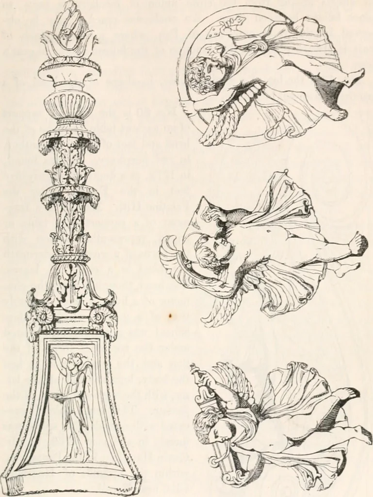 An illustration from Handbook to the antiquities in the British Museum : being a description of the remains of Greek, Assyrian, Egyptian and Etruscan art preserved there, with numerous illustrations, 1851, leaf 277